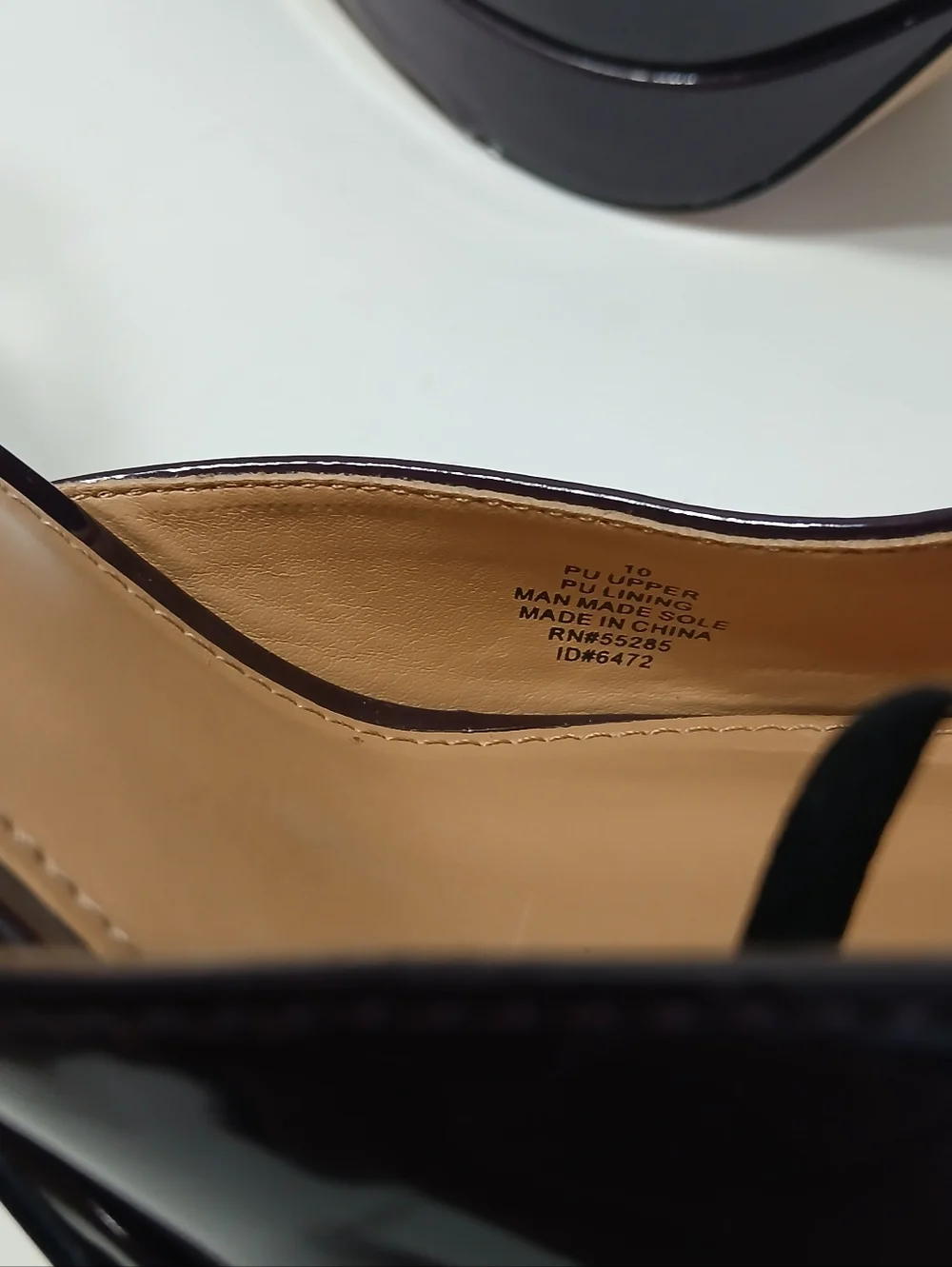 Express Patent Ankle-Strap Platform Pumps in Dark‎ Plum